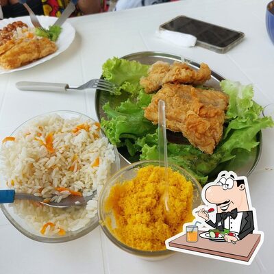 Comida em Restaurante Asa Branca Beach