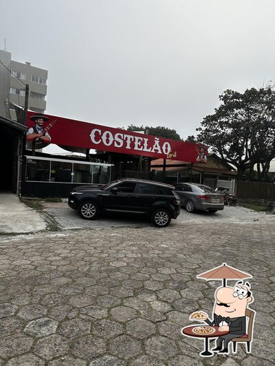 Desfrute da vista da área externa do Costelão grill