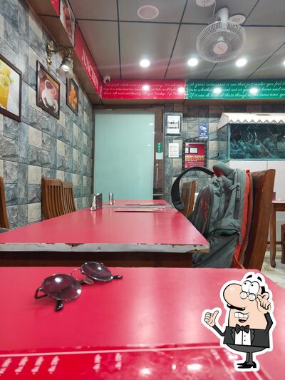 The interior of Kathi junction downtown