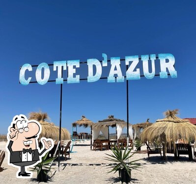 L'intérieur de Côte d'azur coucou beach