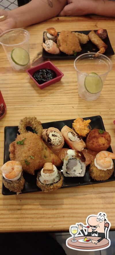 Comida em Sushi Barra