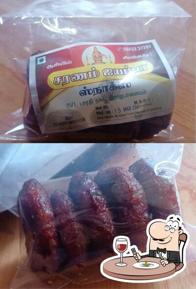 Food at Saranam Ayyappa Snacks