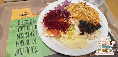 Platos en Sesc Restaurante Norte Shopping