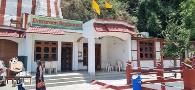 The interior of Evergreen Restaurant