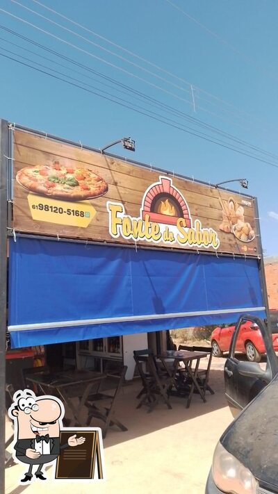 Desfrute da vista do exterior Pizzaria e Bolos Fonte do Sabor