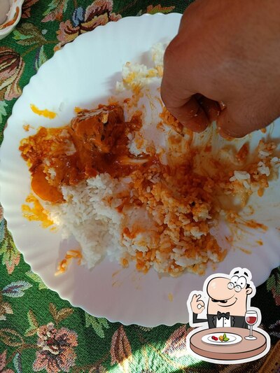 Food at Kathi Junction Sanat Nagar