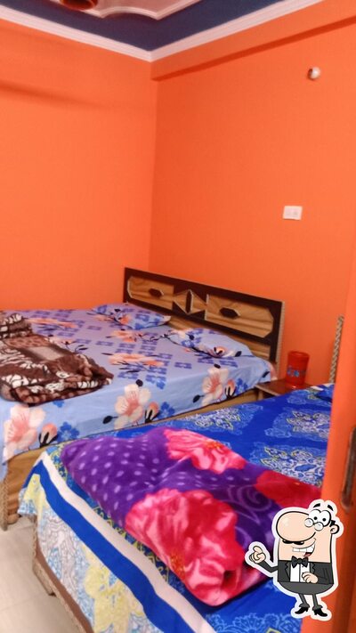 The interior of Hotel Badri Kedar