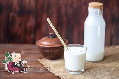 Check out how The Lassi Corner looks inside