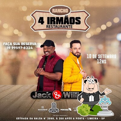 O exterior do Rancho 4irmãos