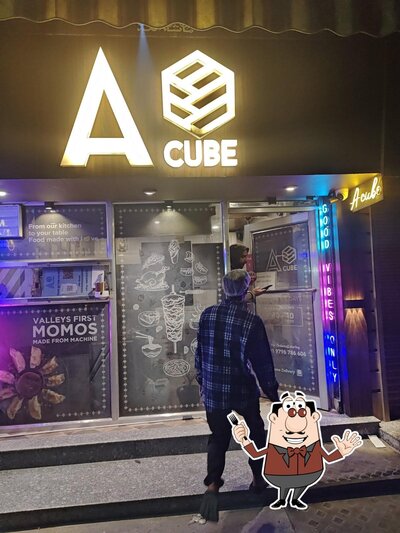 Meals at A cube restaurant