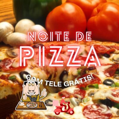 No Pizzaria da Praça, você pode pedir pizza