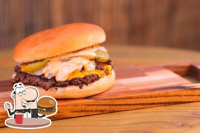 Consiga um hambúrguer no Casa Burguer