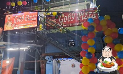Food at Go69 Pizza