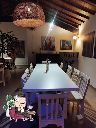 O interior do Restaurante Capri Cucina Costiera