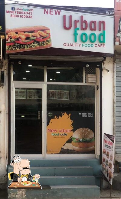 Food at New Urban Food Cafe