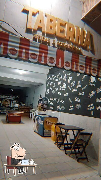 O interior do TABERNA