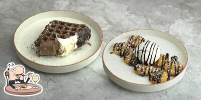 Food at Holy Waffle