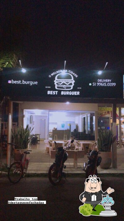 O exterior do Best Burguer