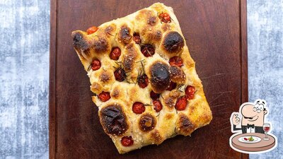 Platos en Bake Shop