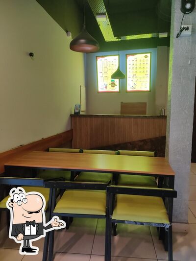 The interior of Burger Delight