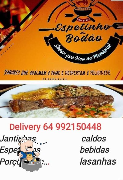 Comida em Espetinho do Bodão