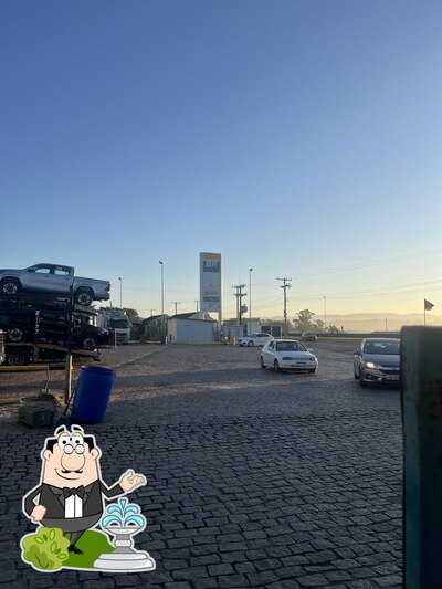 Você pode espairecer no exterior Restaurante Belvedere