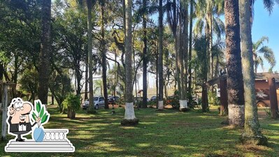 Desfrute da vista da área externa do Marina Barra do Iguaçu
