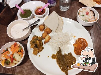 Meals at Farmhouse Garden Restaurant / Residency