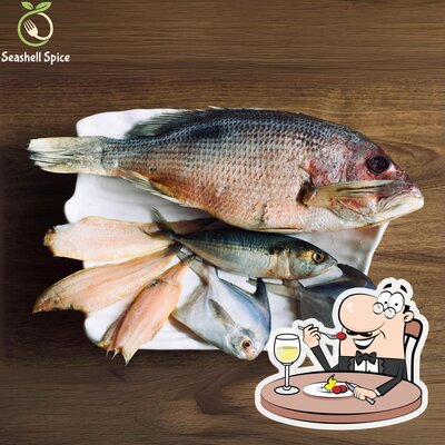 Meals at Seashell Spice