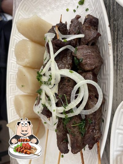 Plats à maboke