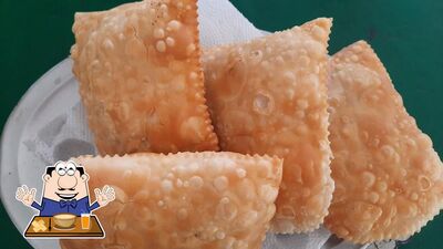 Comida em Lanchonete água de Coco