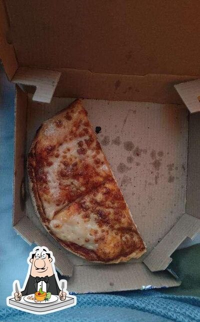 Food at Domino's Pizza