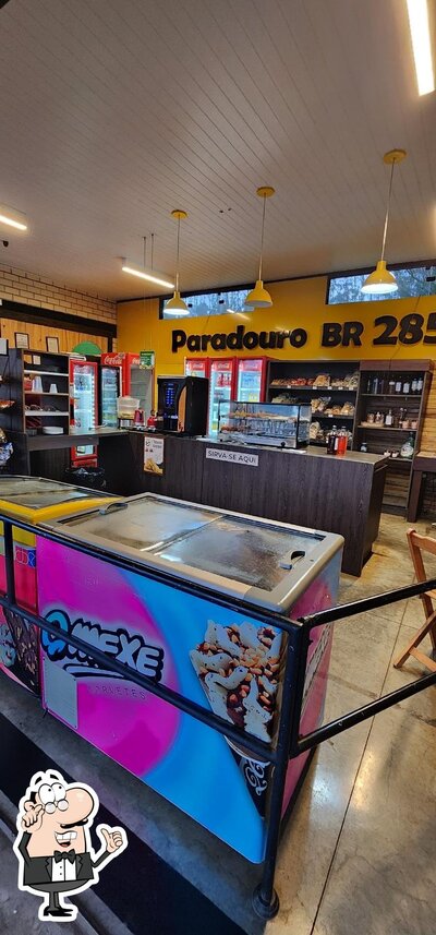 O interior do Paradouro BR 285