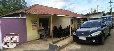 Descubra a parte externa do Mini-Salgados e Churrasco do Brito