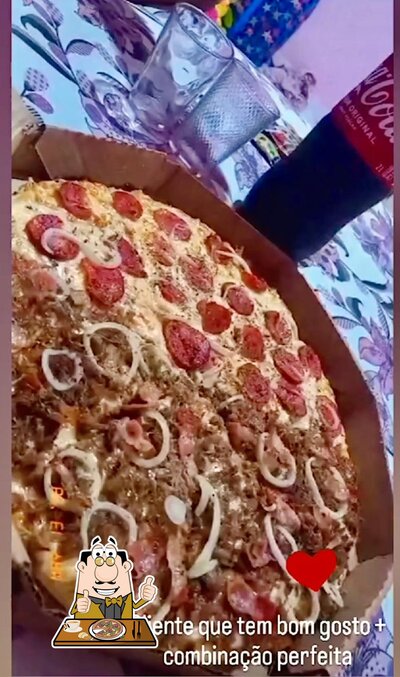 No Pizzaria Vicente - Delivery, você pode degustar pizza