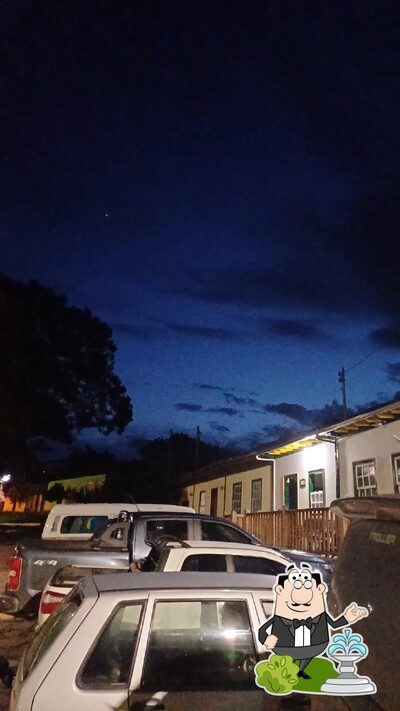 Você pode espairecer no exterior Padaria Rio das Pedras