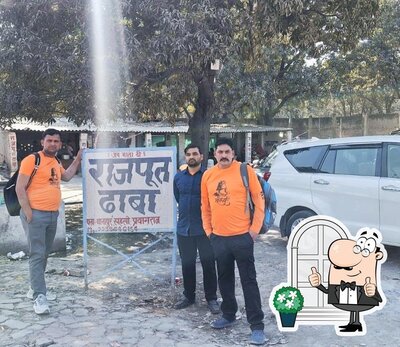 The outside part is an important feature of Rajput Dhaba