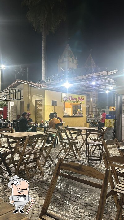 Desfrute da vista da área externa do Espaço Pé de Serra Redenção