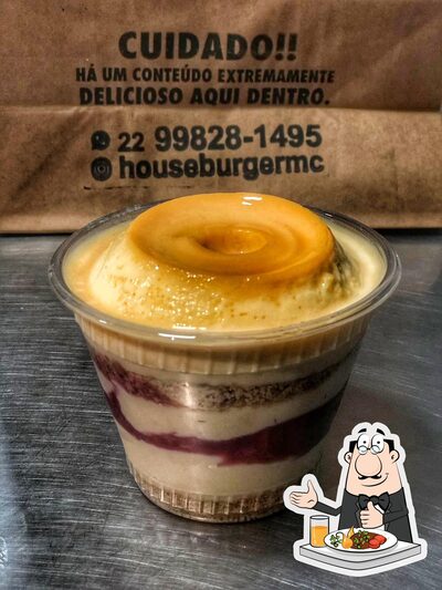 Comida em House Burger
