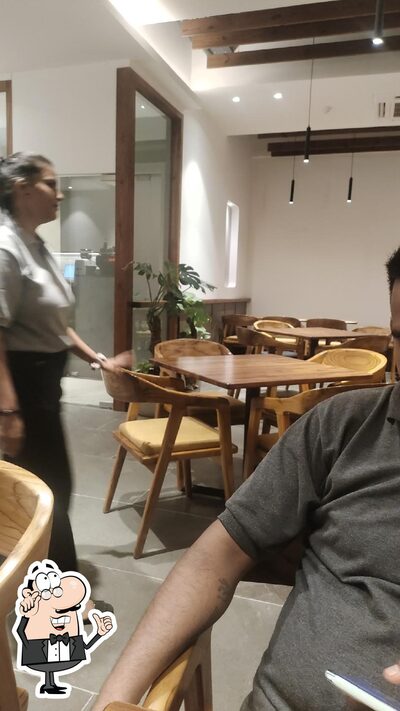 The interior of Café Well Being