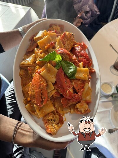 Cibo al Ristorante Alceo
