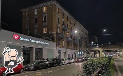 L'area esterna è una caratteristica importante di Bar 101