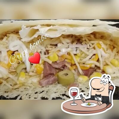 Comida em Cris Crepe