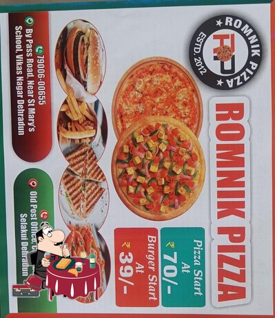 Romnik pizza photo