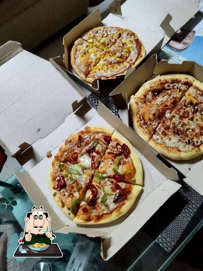 Food at Domino's Pizza