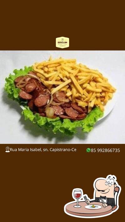 Comida em Berguim Restaurante e Petiscaria