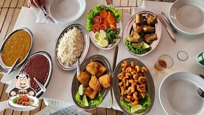 Comida em Orizon Restaurante e Pub