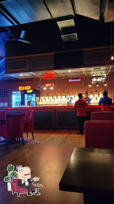 Take a seat at one of the tables at Freddy's Restro Cafe