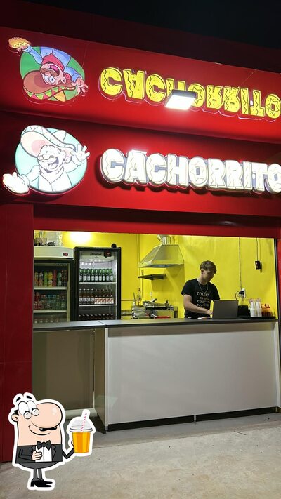 Você pode pedir uma bebida do menu