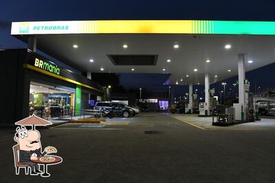Você pode espairecer no exterior Posto Petrobras